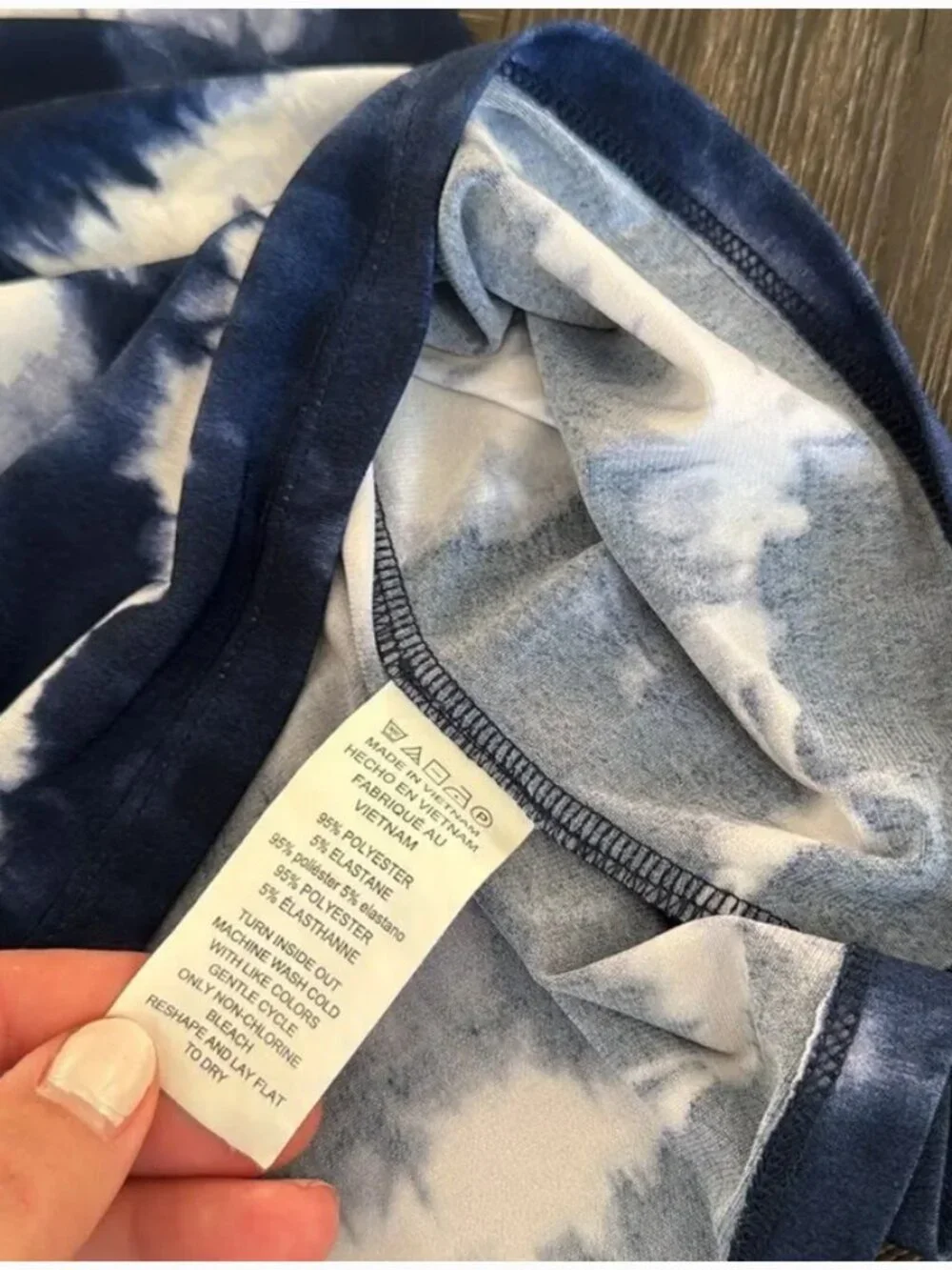 Michael Kors Blue White Tie Dye Dress XS Sleeveless Half Zip Resort Cruise Cover
